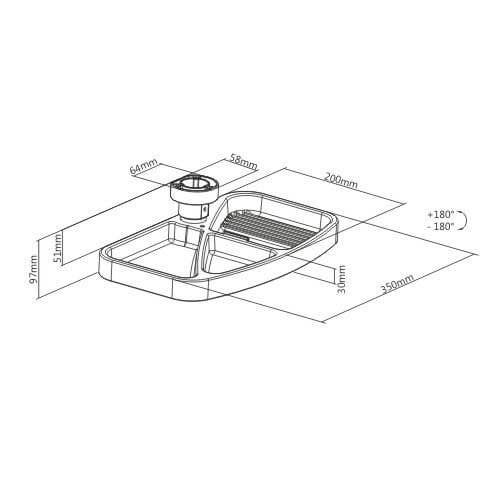 ErgoSwivel Tray - Ergometric