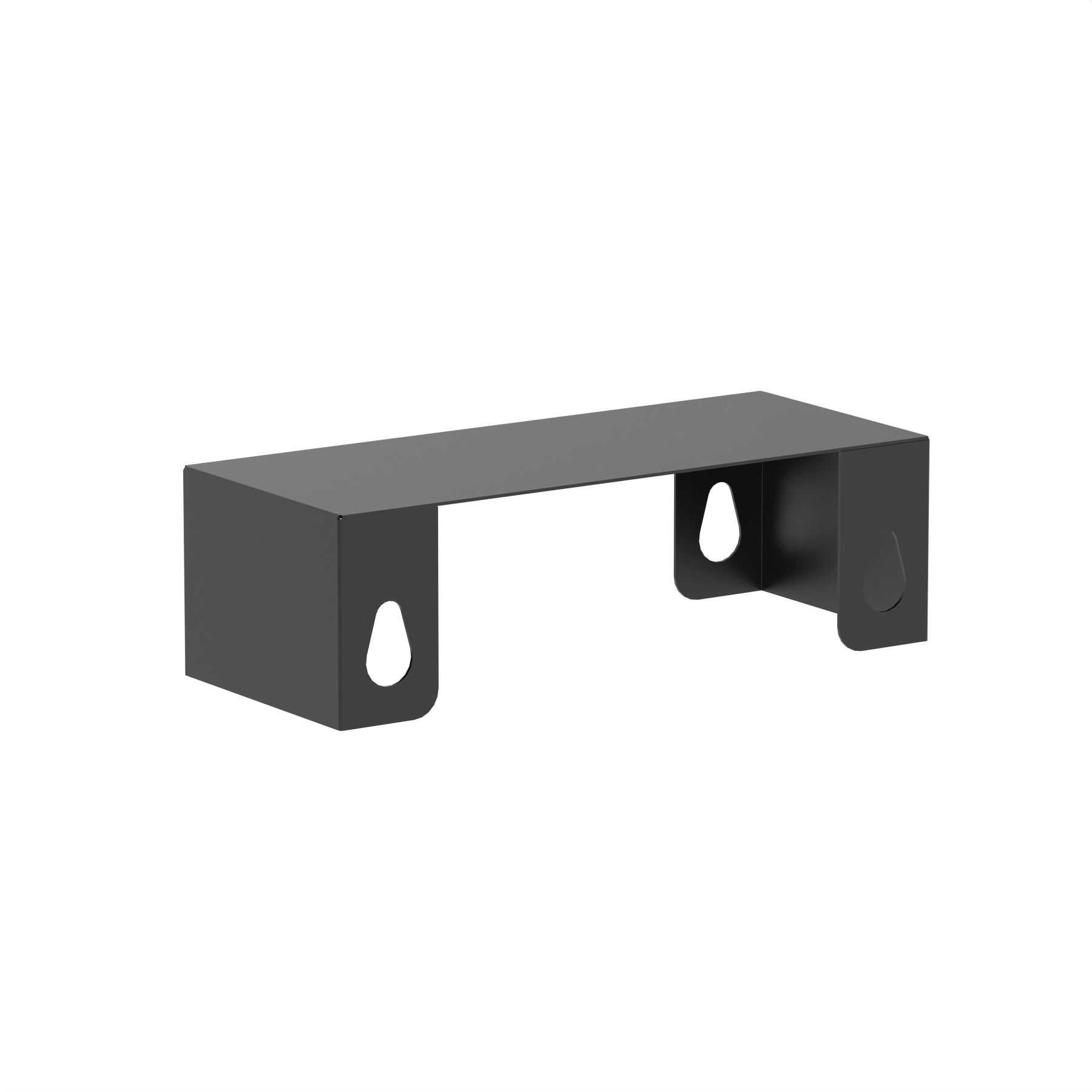 Air Back-to-Back Linking Bar for 1200-1600mm Desks - Ergometric