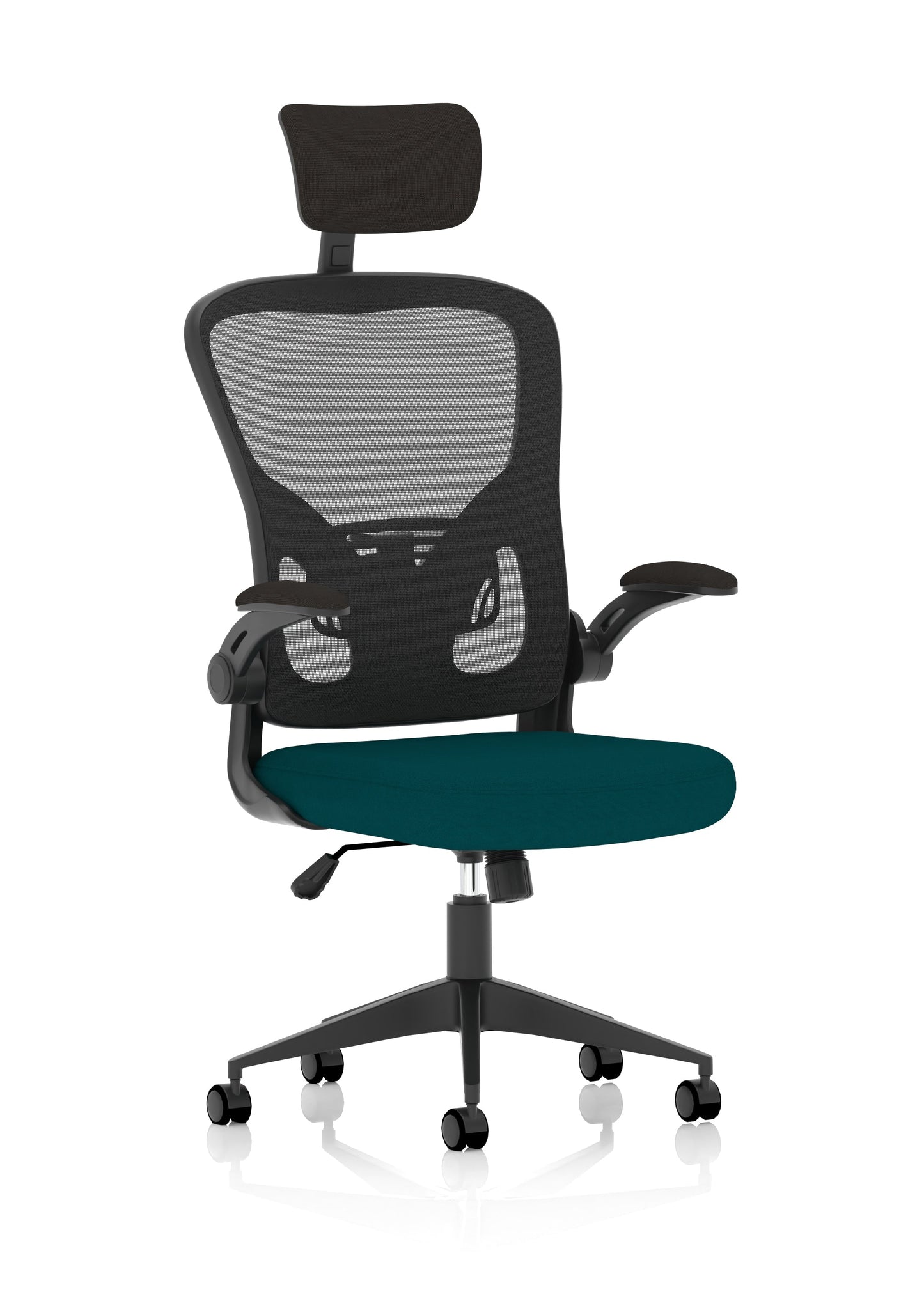 Ace Executive Mesh Chair With Folding Arms - Ergometric