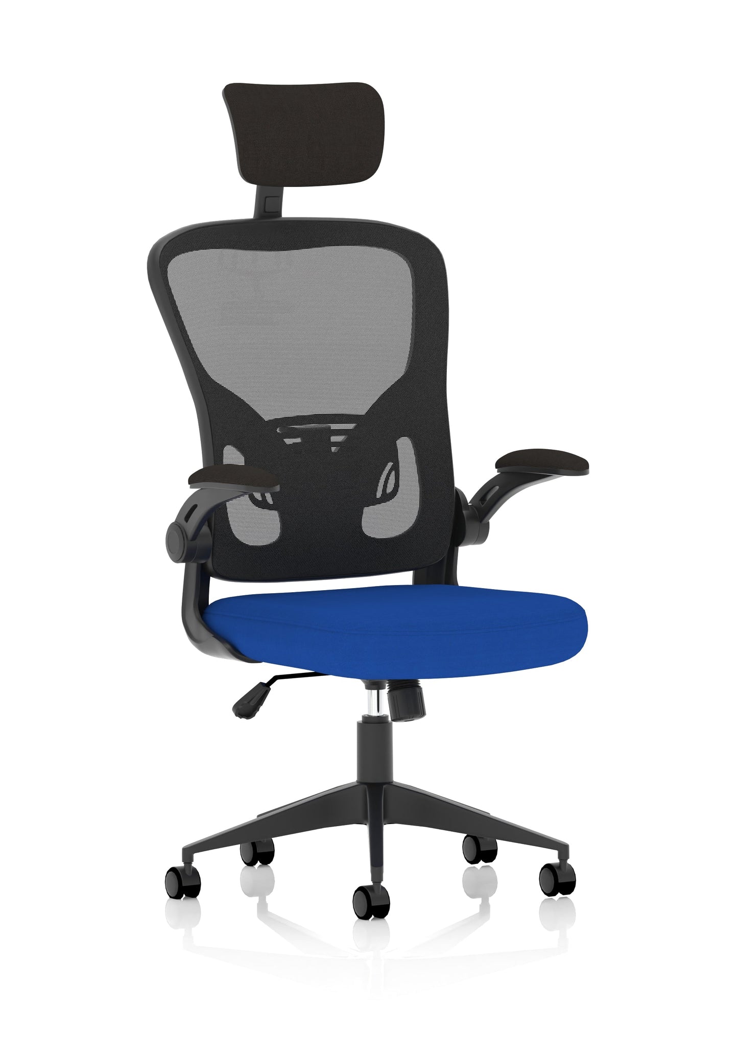 Ace Executive Mesh Chair With Folding Arms - Ergometric