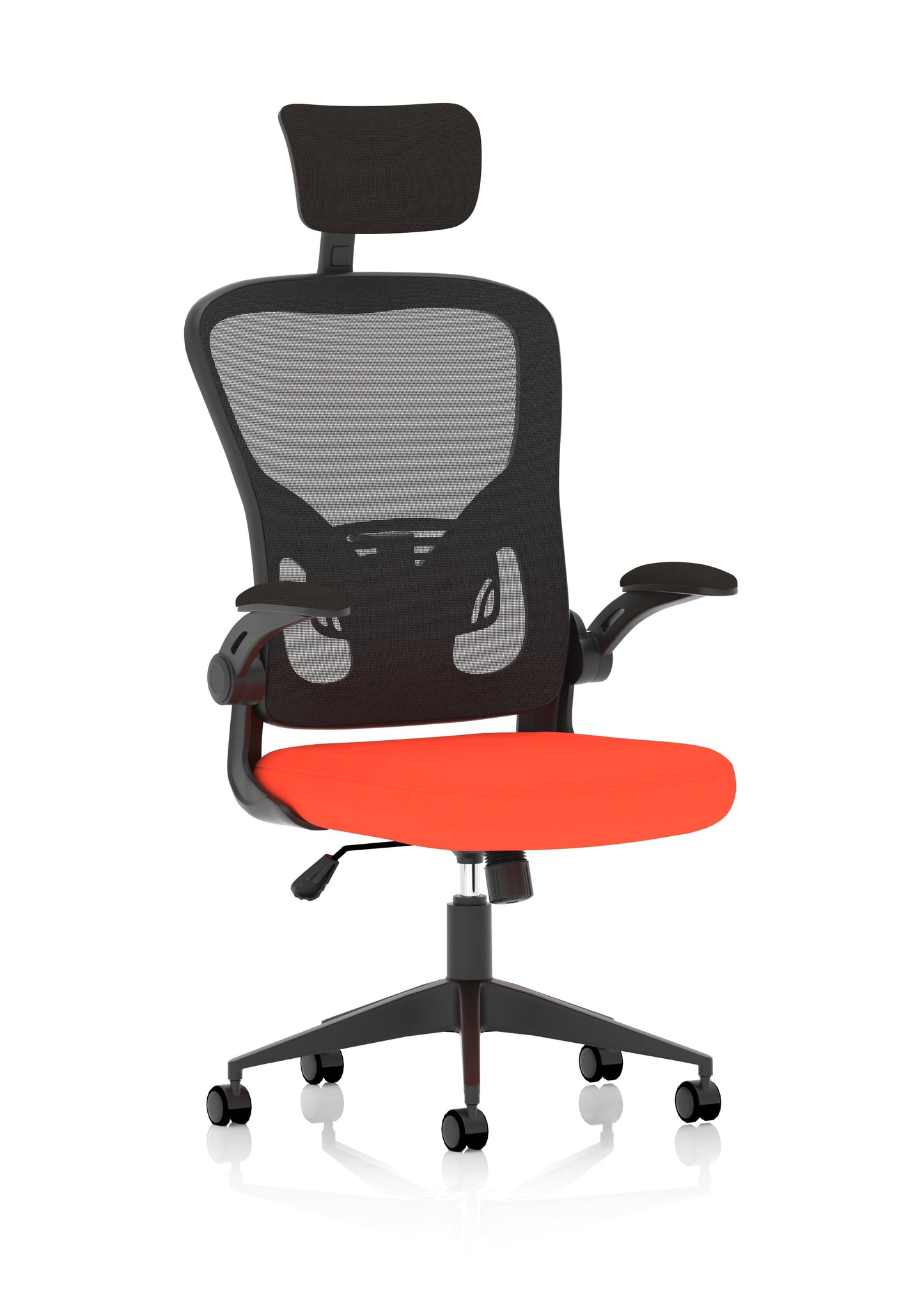 Ace Executive Mesh Chair With Folding Arms - Ergometric