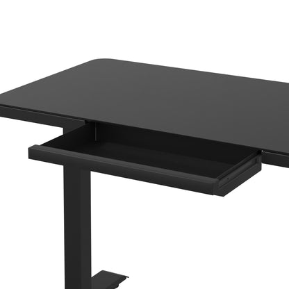 Black Ice Height Adjustable Desk - Ergometric