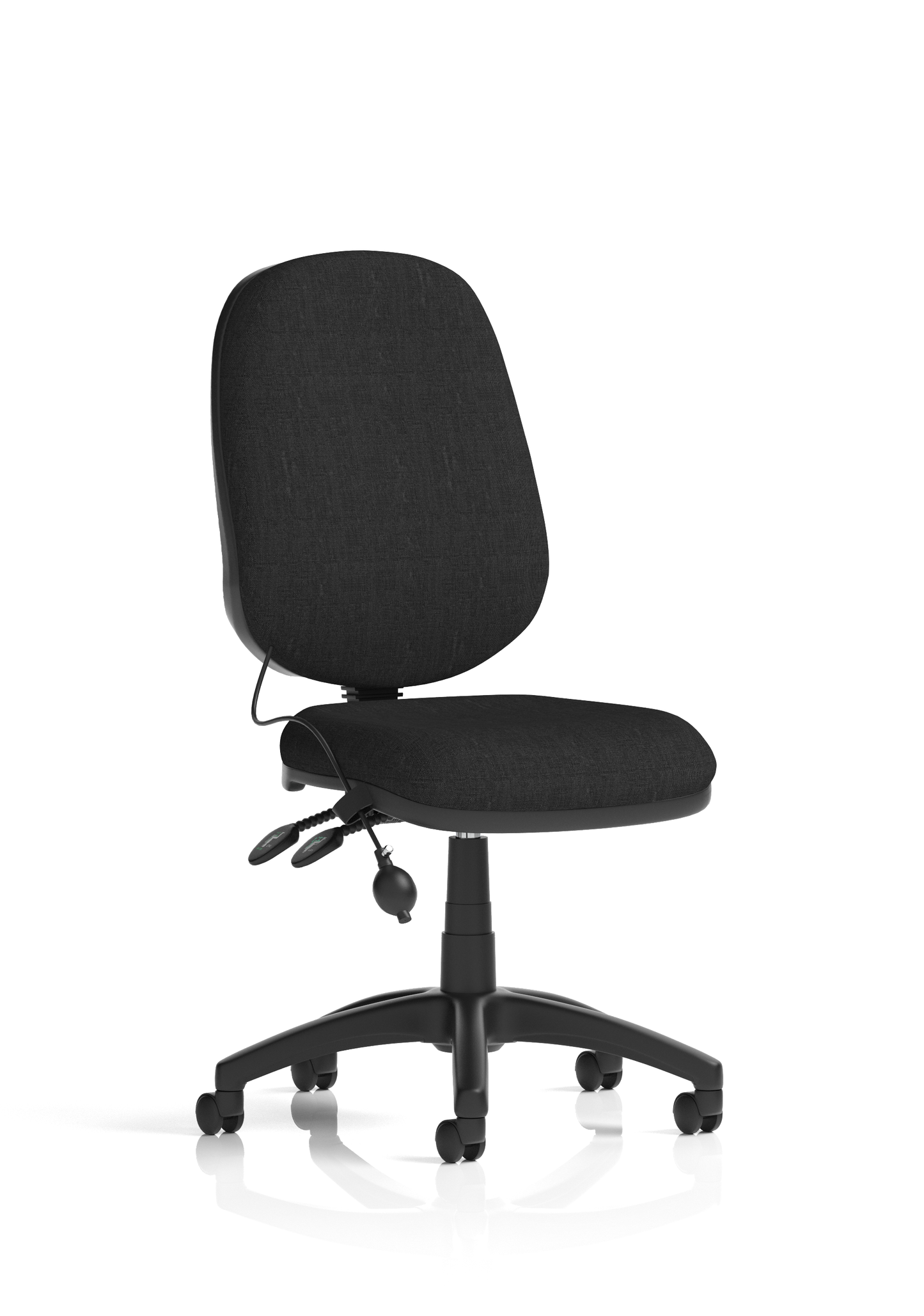 Eclipse Plus II Medium Back Task Operator Office Chair With Pump Lumbar - Ergometric