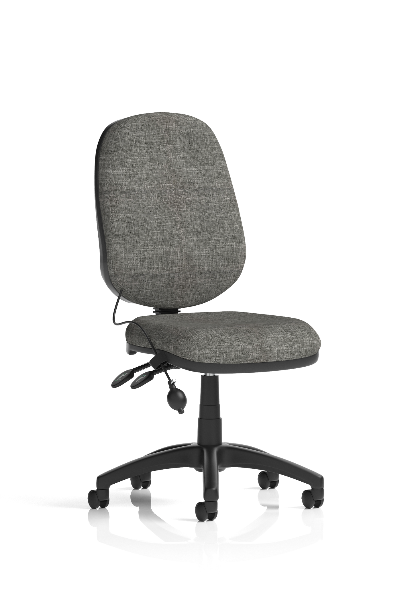 Eclipse Plus II Medium Back Task Operator Office Chair With Pump Lumbar - Ergometric