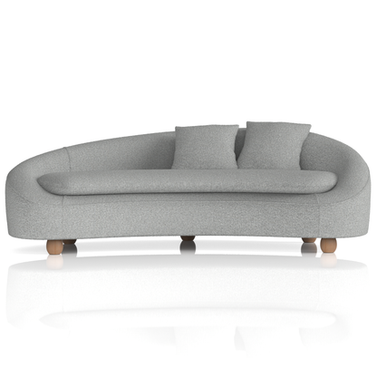 Mimi 3 Seater Curved Sofa - Ergometric