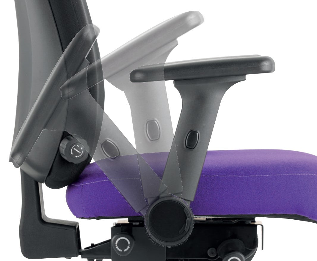 Height Adjustable & Folding Arms - Ergometric