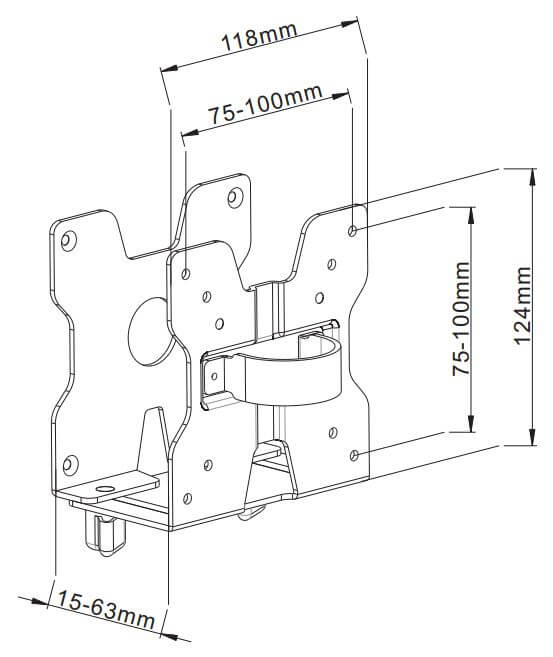 FlexMount Mini CPU Holder