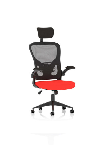 Ace Executive Mesh Chair With Folding Arms