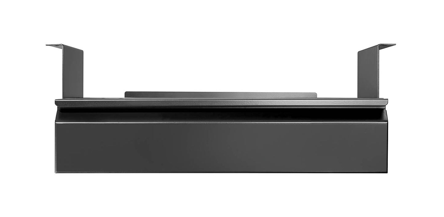 Compact Steel Under-Desk Storage Drawer